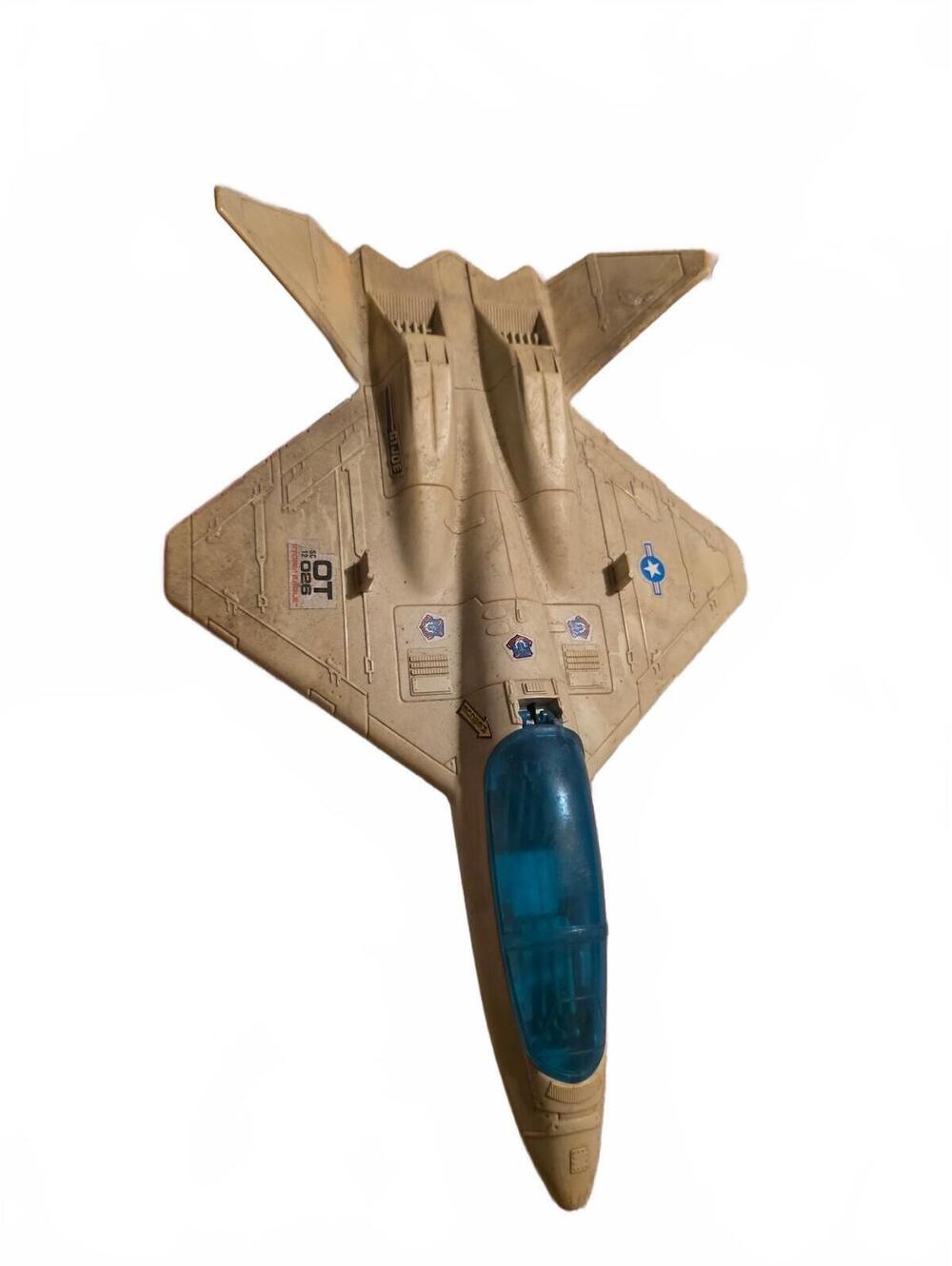 Vintage G.I. Joe Storm Eagle OT 026 Toy Jet Plane